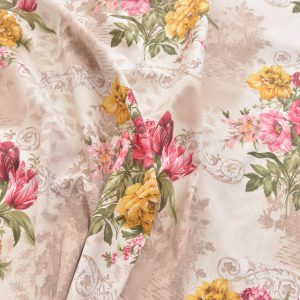 Bumbac Satinat Ranforce Floral 2.4 m