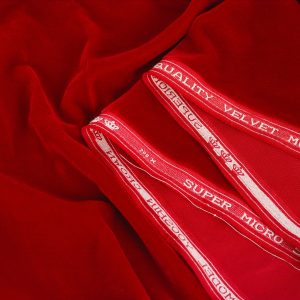 Catifea matase - Rosu 2 Catifea matase - Rosu