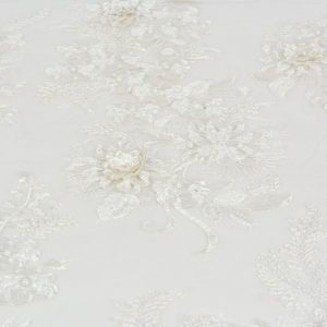 Dantela 3D - Alb