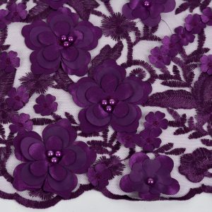 Dantela 3D - Mov violet 2 Dantela 3D - Mov violet