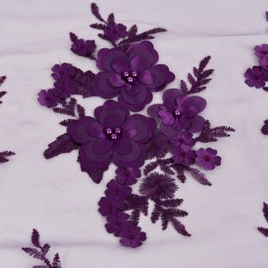 Dantela 3D - Mov violet