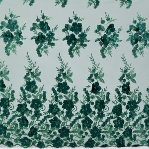 Dantela 3D - Verde smarald