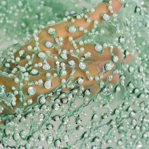 Dantela cu perle - Menta