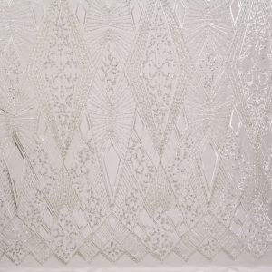 Dantela cu perle - Gri 4 Dantela cu perle - Gri