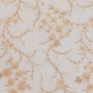 Dantela galbena model floral 7 Dantela galbena model floral