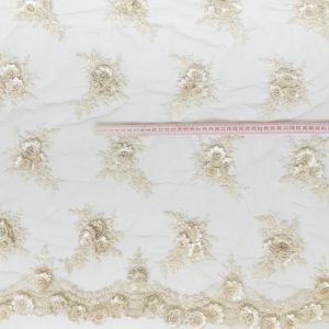 Dantela ivoire flori mari 5 Dantela ivoire flori mari