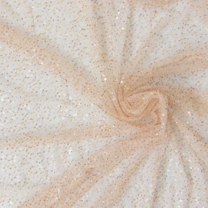 Dantela roz cu perle, paiete si margele