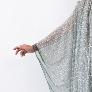 Dantela verde cu paiete si margele pe baza elastica 5 dantela verde cu paiete si margele pe baza elastica 6