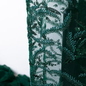 dantela verde sirag de margele si perle 3