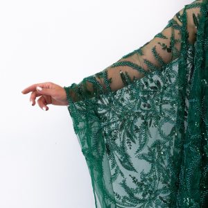 dantela verde sirag de margele si perle 4