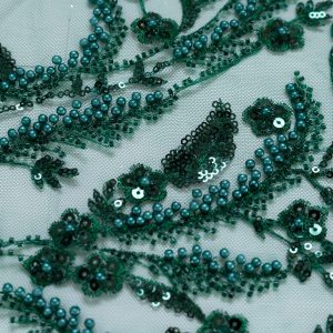 dantela verde sirag de margele si perle 8