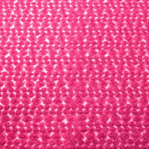 Dantela 3D - Trandafiri ciclam