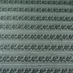 Dantela brodata - Negru cu motive florale 5 Dantela brodata - Negru cu motive florale