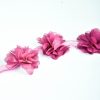 Banda decorativa cu flori - Ciclam 3 Banda decorativa cu flori - Ciclam