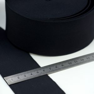 Elastic colorat Latime 6 cm Negru