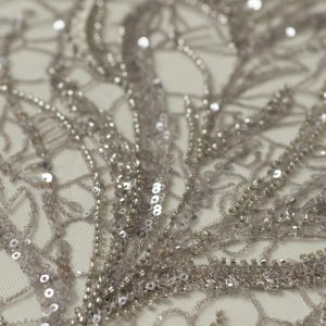 Dantela paiete argintii 6 Dantela paiete argintii