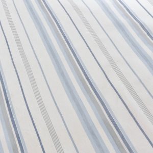 In - alb cu dungi albastre