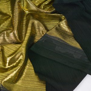 Lurex - Negru cu dungi aurii 2 Lurex - Negru cu dungi aurii