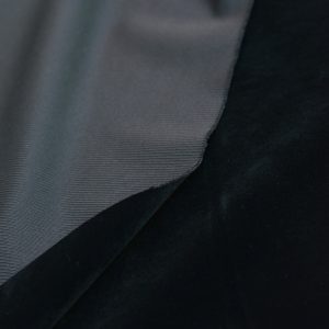 Catifea usor elastica Negru