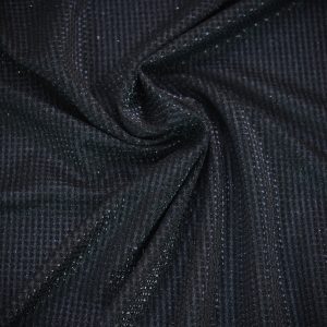 Lurex - Negru Lucios 2 Lurex - Negru Elastic