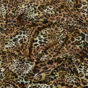 Satin Imprimat - Animal Print 2 Satin Elastic - Animal Print