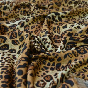 Satin Imprimat - Animal Print 5 Satin Elastic - Animal Print