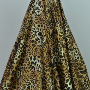 Satin Elastic - Animal Print