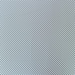 Satin Imprimat - Alb cu buline negre mici 5 Satin Elastic - Alb cu buline negre mici