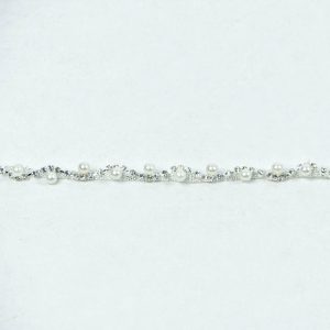 Lant ornamental cu pietre si perle 2 Lant ornamental cu pietre si perle