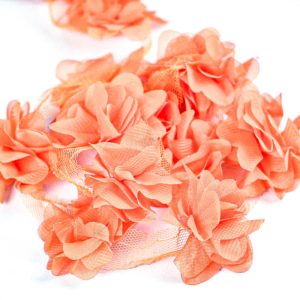 Banda decorativa cu flori - Portocaliu 6 Banda decorativa cu flori - Portocaliu