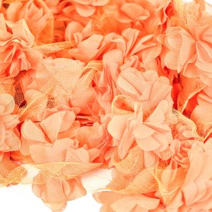 Banda decorativa cu flori - Portocaliu 7 Banda decorativa cu flori - Portocaliu