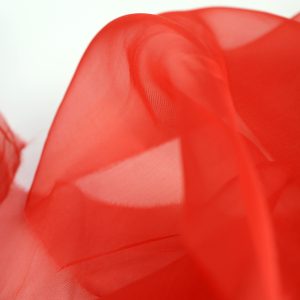 Organza Matase Rosu