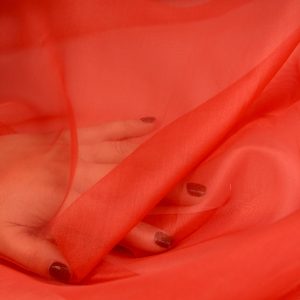 Organza Matase Rosu