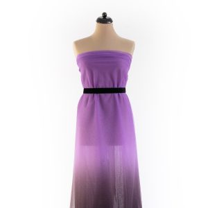 Tulle in degradee mov negru