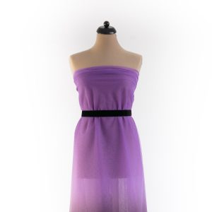 Tulle in degradee mov negru