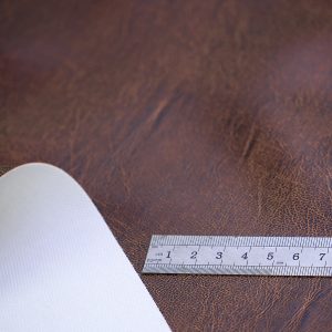 Tapiterie piele ecologica maro cu negru