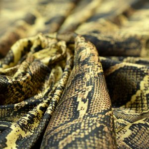 Saten Elastic Imprimat Sarpe 4 Saten Elastic Imprimat Sarpe