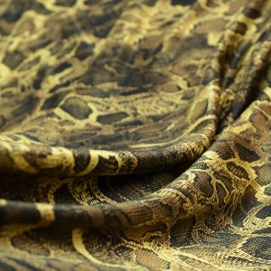 Saten Elastic Imprimat Sarpe 5 Saten Elastic Imprimat Sarpe