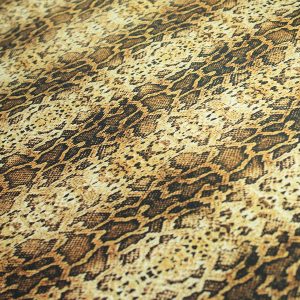 Saten Elastic Imprimat Sarpe 2