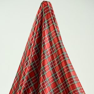 Saten Elastic Carouri Rosii