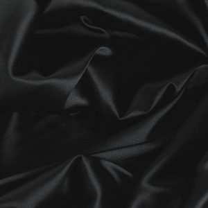 Satin Elastic - Negru