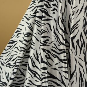 Satin Animal Print elastic dungi negre 5 satinanimalprint7