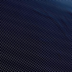 Stofa elastica bleumarin cu picouri