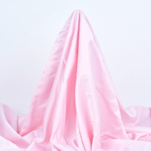 Tafta fixa - Duchesse - Roz 3 Tafta fara elasticitate - Roz deschis Perlat