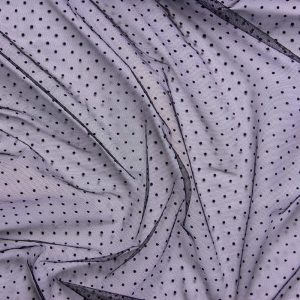 Tulle fin cu buline mici - Bleumarin 2 Bleumarin