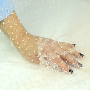 Tiul cu Buline mici Ivoire