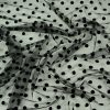Tulle cu buline mari - Negru 5 Tulle cu buline - Negru - Buline Mari