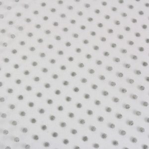 Tulle cu buline - Gri cenusa