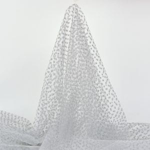 Tulle cu buline - Gri cenusa 3 Tulle cu buline - Gri cenusa