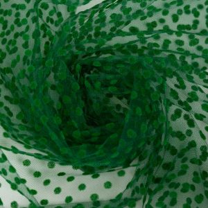 Tulle cu buline - Verde padure